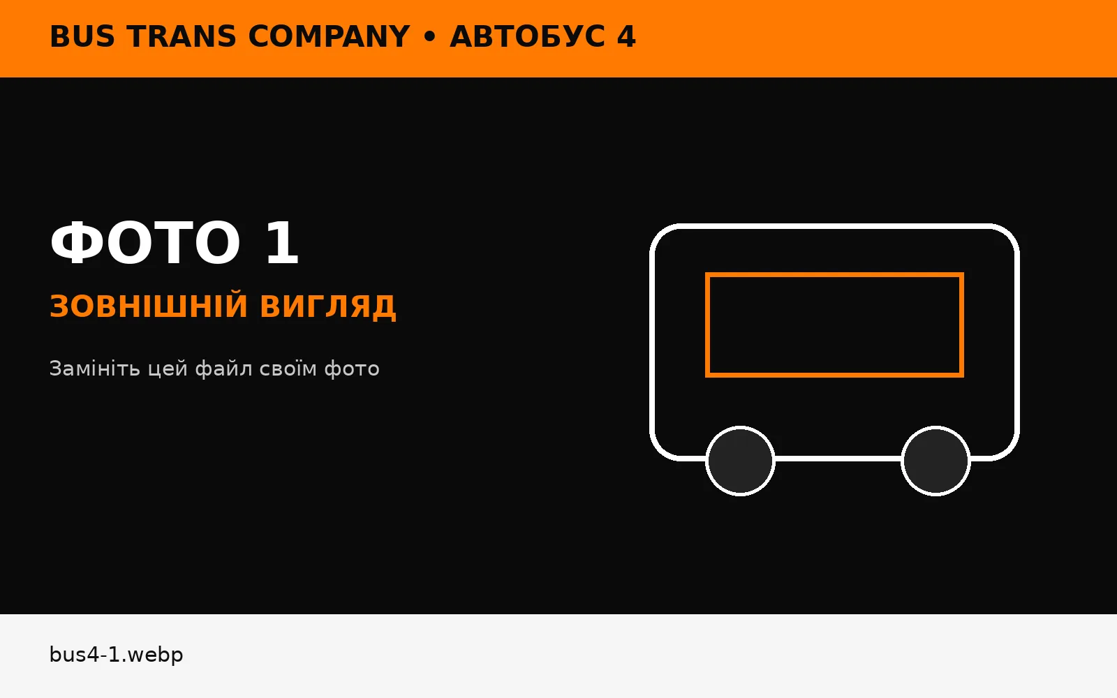 Автобус 4 Bus Trans Company — перевезення Україна Нідерланди Бельгія